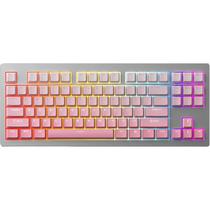 Teclado Gamer Mecanico Akko Monsgeek M3W RGB 80% Hot Swap Sem Fio - Prata (Ingles)