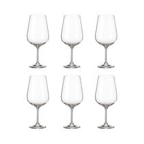 Set de Copas para Vino Bohemia Tori Titanium 850ML 6 Piezas