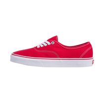 Calzado Vans Authentic Masculino Red