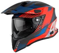 Capacete para Moto Airoh Commander Boost - Tamanho M (57-58) - Vermelho