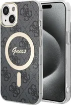 Capa Guess para iPhone 15 GUHMP15SH4STK - Black