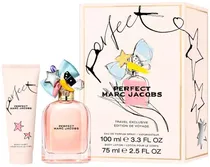 Kit Perfume Marc Jacobs Perfect Edp 100ML+Body Lotion 75ML - Feminino