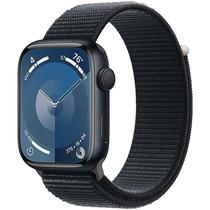 Apple Watch Series 9 de 45MM MR9C3LW/A GPS (Caixa de Aluminio Midnight /Correia Blue Sport Loop) (Caixa Feia)