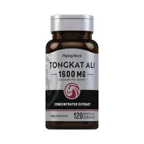 Suplemento Pipingrock Tongkat Ali 1600MG 120 Cápsulas