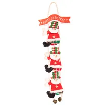Enfeite Pendente Natal Papai Noel 23X37CM
