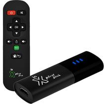 Receptor Fta In Xplus Stick V2 4K Ultra HD Wifi - Preto