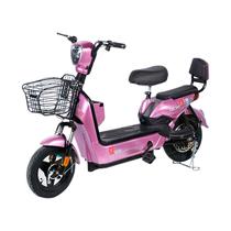 Motocicleta Eletrica Gicin Bike 8 Max Speed Pro - 500W - 25KM/H - Rosa