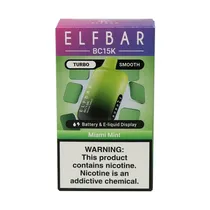 Pod Descartável Elf Bar BC15K Miami Mint