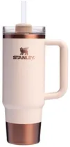 Copo Térmico Stanley Quencher H2.0 Flowstate Tumbler - 10-10829-420 (887ML) Gilded Sugar