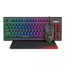 Tec/Mouse/Mousepad Marvo CM310 Loot 30 Usa Black CM310 En