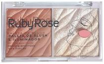 Blush Iluminador Ruby Rose Fancy HB-7533-2 - 11.6G