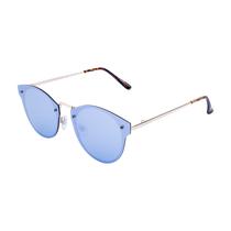 Oculos de Sol Feminino Daniel Klein Trendy DK4177 C3 - Azul e Dourado