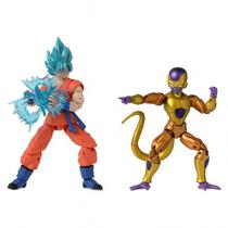 Boneco Bandai Dragon Stars Dragon Ball Frieza Golden & Goku Blue 37169