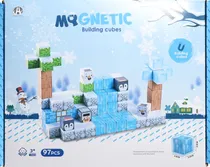 Cubos Magnéticos de Construção Magnetic Chuang Huang - CH1262 (97 Pçs)