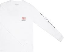 Outlet Camiseta Manga Longa Vineyard Vines 1V018957 Masculina - Branca