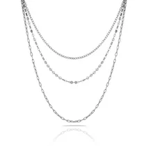 Colar Feminino Freelook FRJ.3.6004-1 Feito de Aço Inoxidável - Prata