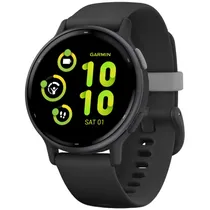 Relogio GPS Garmin Vivoactive 5 010-02862-5A - Preto Ardósia