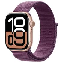 Apple Watch S10 MWWK3LW/ A 42MM / GPS / Aluminium Sport Loop - Rose Gold / Plum