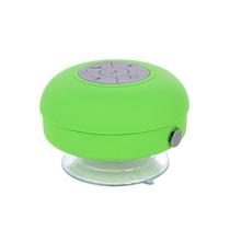 Mini Speaker / Caixa de Som Portatil BTS-06 Waterproof Ventosa - Verde