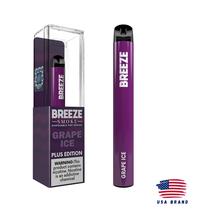 Vape Pod Descartavel Breeze Plus Edition 800 Puffs 3.5ML / 5% Nic / 650MAH - Grape Ice