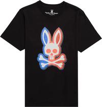 Outlet Camiseta Psycho Bunny - B6U860U1PC - Masculina - Preto