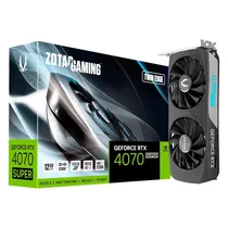 Placa de Vídeo Zotac Gaming Twin Edge Nvidia Geforce RTX 4070 12GB DDR6 - ZT-D40720E-10M