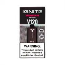 Dispositivo Descartavel Ignite V120 Pro 12000 Puffs Black Watermelon Ice