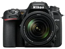 Câmera Digital Nikon D7500 Kit 18-140 VR 20.9 MP 4K/Bluetooth/NFC/Wi-Fi