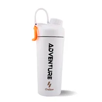 Garrafa Térmica Ozizo M63 820ML Shaker Branco