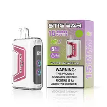 Stig Bar 15K White Grape Ice