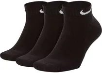 Meia Nike Socket Cotton Cushioned SX7670 010 (3 Pares)