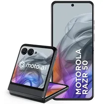 Smartphone Motorola Razr 50 XT2453-1 NFC Nano + Esim de 512GB/12GB Ram de 6.9" 50+13MP/32MP - Gris CarbóN