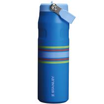 Garrafa Termica Stanley The Aerolight Iceflow Bottle Flip Straw 2.0 Lid 710ML - Azure Mesh