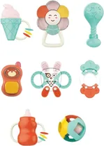 Baby Rattles Huanger - HE0130 (8 Peças)