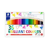 Lapices de Color Staedtler Ergo Soft Brilliant Colors 157 M36 36 Unidades