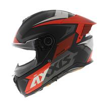 Capacete Axxis Hawk SV Evo Ixil B15 - Fechado - Tamanho M - com Oculos Interno - Red Matt