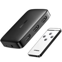 Interruptor HDMI Ugreen CM332 3 Em 1 4K 80125 - Preto