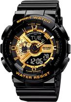 Relogio Skmei 1834 Black/Gold - Masculino