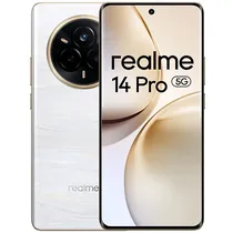 Celular Realme 14 Pro RMX5056 NFC Dual Sim de 256GB/12GB Ram de 6.77" 50+2MP/16MP - Pearl White (Anatel)
