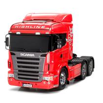 Semi-Truck Tamiya 1/14 RC Scania R620 6X4 Highline Kit Red 56323