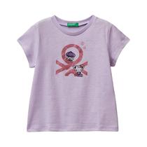 Camiseta Infantil Benetton 3I1XG10D6 26G