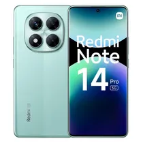 Smartphone Xiaomi Redmi Note 14 Pro 5G Global 256GB 8GB Ram Dual Sim Tela 6.67″ – Verde (Caixa Slim)