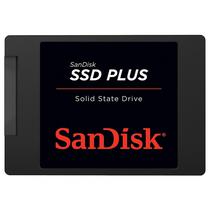 SSD Sandisk Plus, 1TB, 2.5", SATA 3, Leitura 535MB/s, Gravacao 450MB/s, SDSSDA-1T00-G27