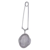 Infusor de Chá Redondo com Cabo 5,5CM - Aço Inox