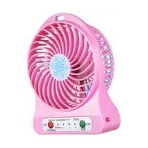 Mini Ventilador Portatil Fan ZLZ2020 Recarregavel - Rosa