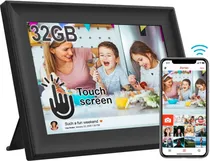 Porta Retrato Wifi Digital Ssa ZN-DP1001 32GB SD/USB Player Tela Touch 10" (Android e Ios)