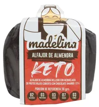 Alfajor com AMêndoa de Frutas Vermelhas Madelina Keto - 60G