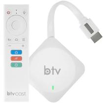 BTV Receptores Cast 2/8GB 4K BT WIFI5G Plastico 110/220V ~ 50/60 HZ Blanco