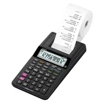Calculadora Casio com Mini Impressora HR-8RC-BK-DC 12 Dígitos