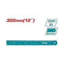 Regla de Precision de Aluminio Total TMT633002 30 CM